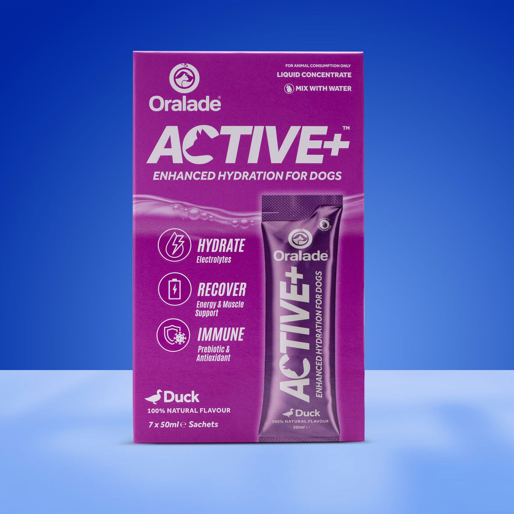 Oralade® ACTIVE+ Duck Liquid Concentrate 7 x 50ml