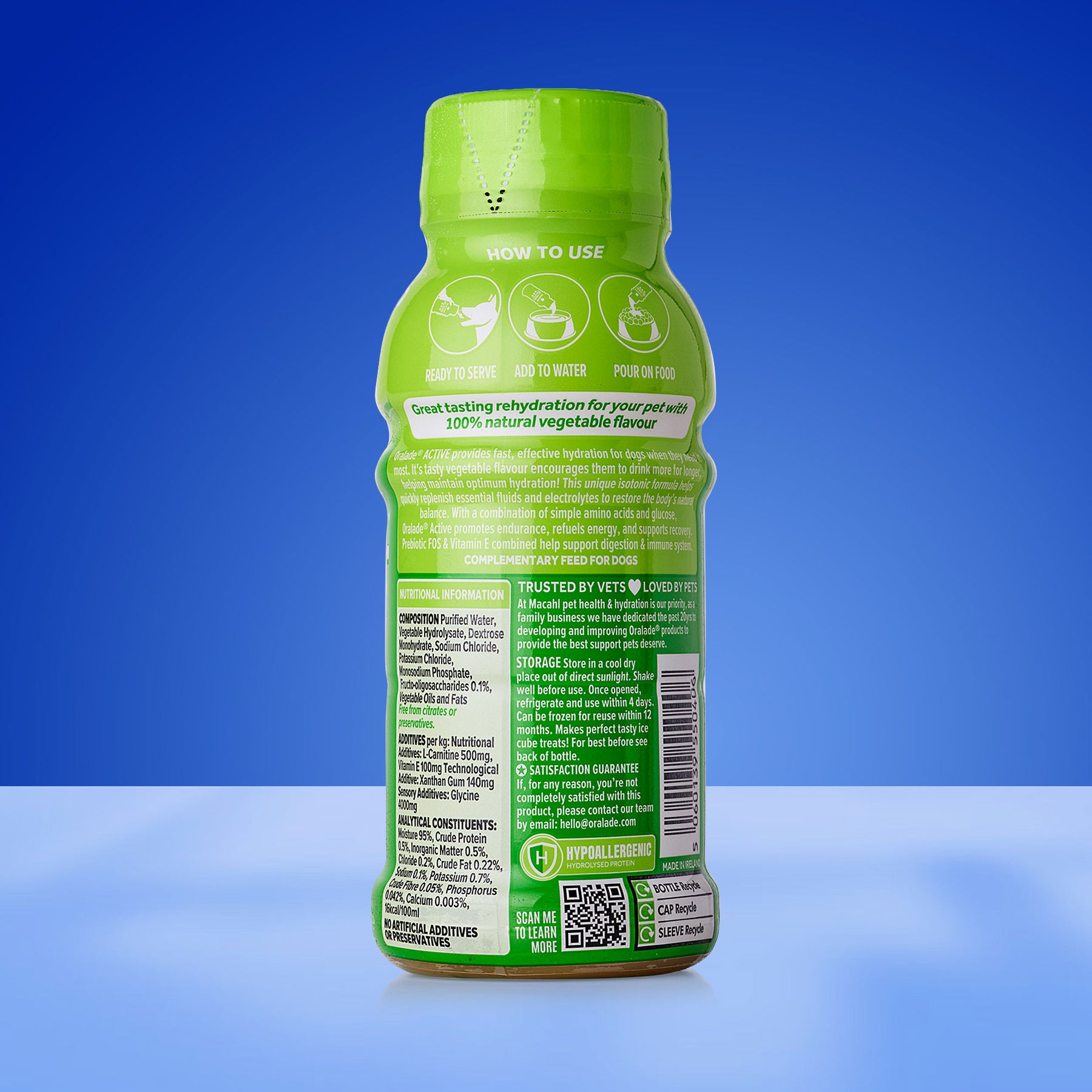 Oralade® ACTIVE+ Veg Ready to Serve