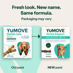 YuMOVE Dental Care For Dogs (14 sticks)