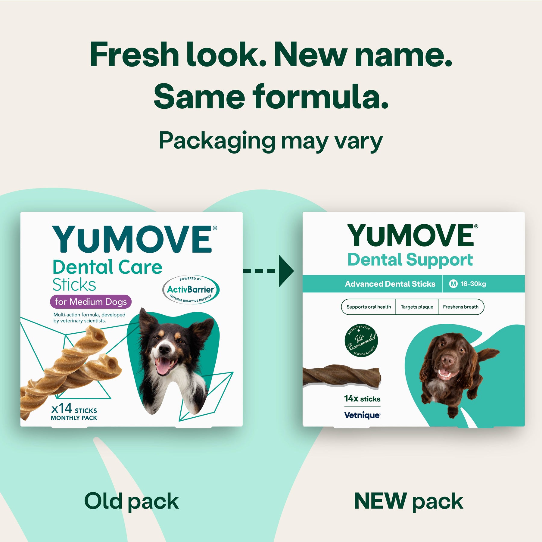 YuMOVE Dental Care For Dogs (14 sticks)