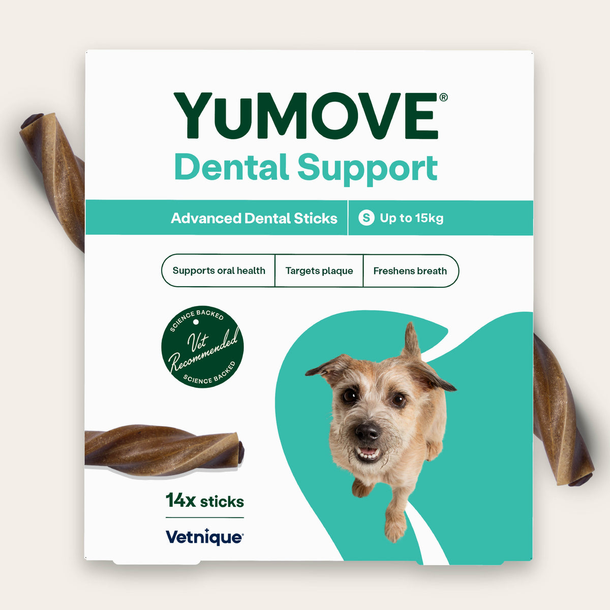 YuMOVE Dental Care For Dogs (14 sticks)