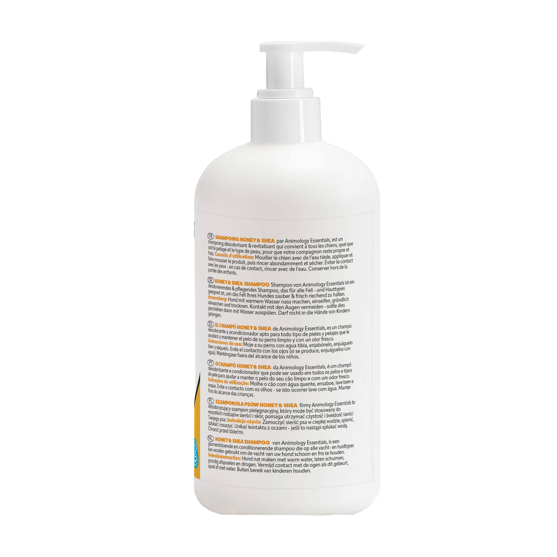 Animology Essentials Honey & Shea Shampoo (250ml/500ml)