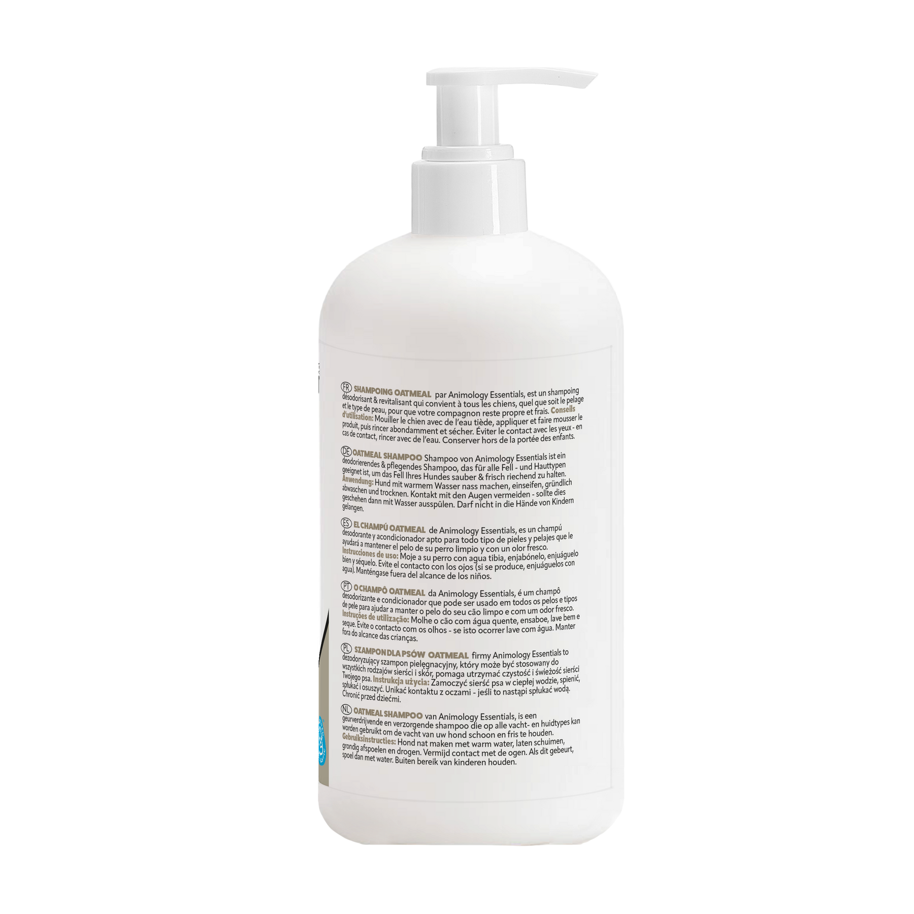Animology Essentials Oatmeal Shampoo (250ml/500ml)