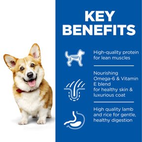 Hill's™ Science Plan Adult Small & Mini Dry Dog Food Lamb & Rice Flavour