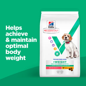 Hill's™ VET ESSENTIALS™ MULTI-BENEFIT + WEIGHT Adult 1+ Medium Dry Dog Food with Chicken