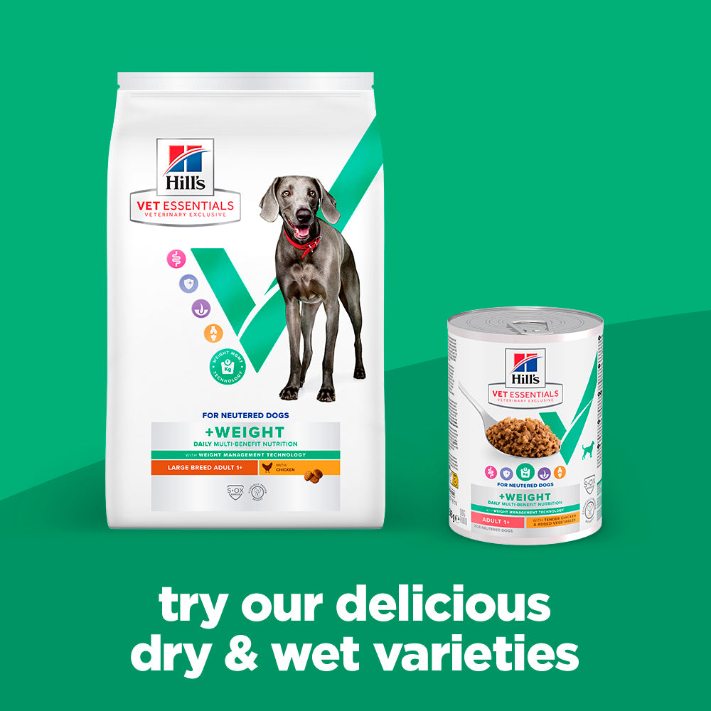 Hill's™ VET ESSENTIALS™ MULTI-BENEFIT + WEIGHT Adult 1+ Large Breed Dry Dog Food with Chicken