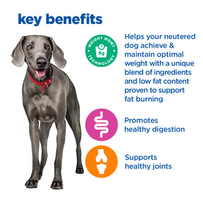 Hill's™ VET ESSENTIALS™ MULTI-BENEFIT + WEIGHT Adult 1+ Large Breed Dry Dog Food with Chicken