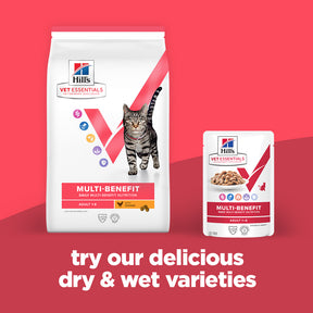Hill's™ VET ESSENTIALS™ MULTI-BENEFIT Adult Dry Cat Food with Chicken