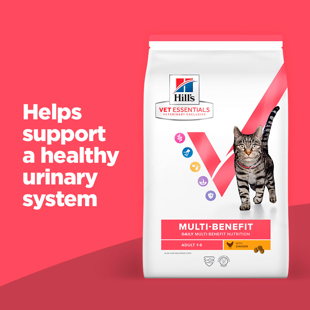 Hill's™ VET ESSENTIALS™ MULTI-BENEFIT Adult Dry Cat Food with Chicken