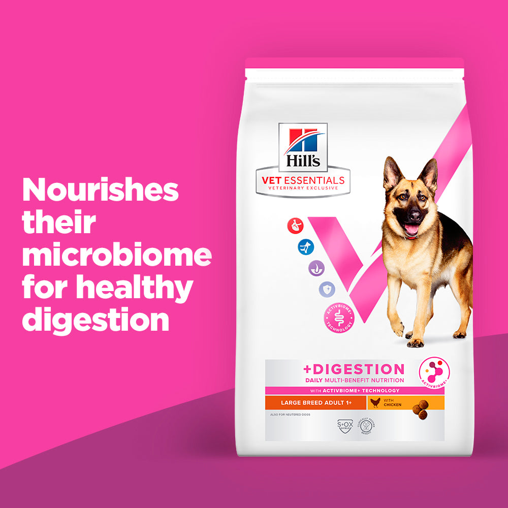 Hill's™ VET ESSENTIALS™ MULTI-BENEFIT + DIGESTION Adult 1+ Large Breed Dry Dog Food with Chicken