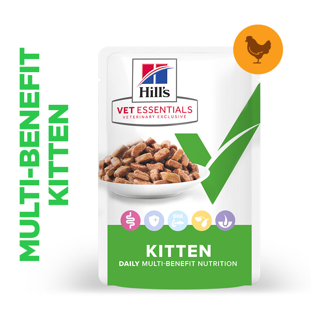 Hill's™ VET ESSENTIALS™ MULTI-BENEFIT Wet Kitten Food Slow-cooked Chicken