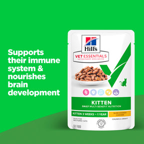 Hill's™ VET ESSENTIALS™ MULTI-BENEFIT Wet Kitten Food Slow-cooked Chicken