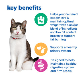 Hill's™ VET ESSENTIALS™ Low Fat + High Fibre Adult Wet Cat Food with Slow-cooked Chicken