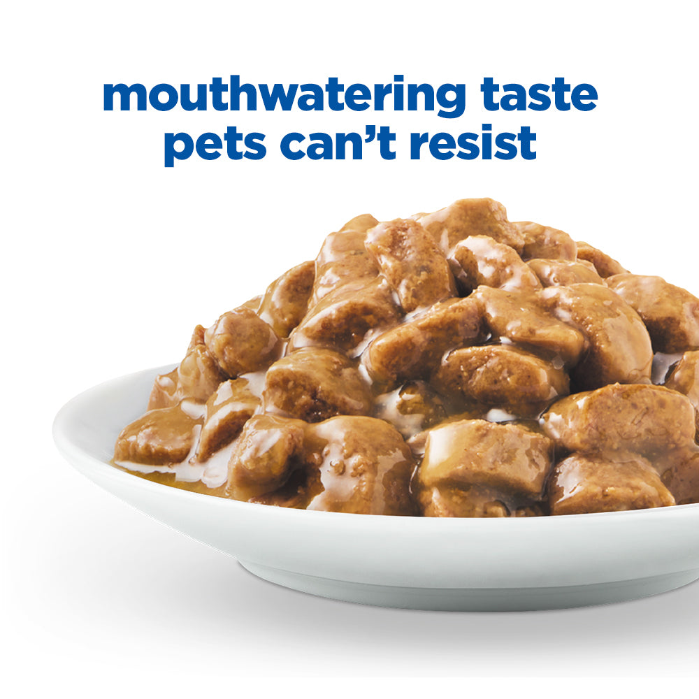 Hill's™ VET ESSENTIALS™ MULTI-BENEFIT Mature Adult Wet Cat Food Slow-cooked Chicken