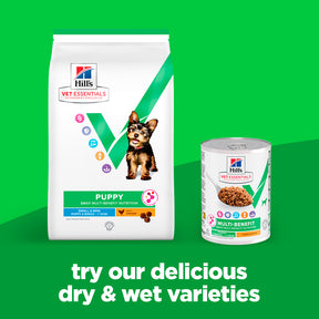 Hill's™ VET ESSENTIALS™ MULTI-BENEFIT Small & Mini Dry Puppy Food with Chicken 7kg