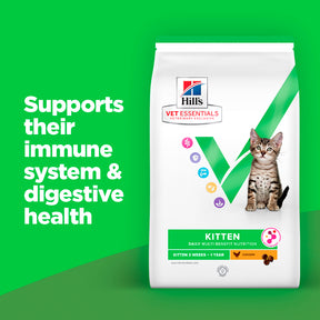 Hill's™ VET ESSENTIALS™ MULTI-BENEFIT Dry Kitten Food Chicken 3kg