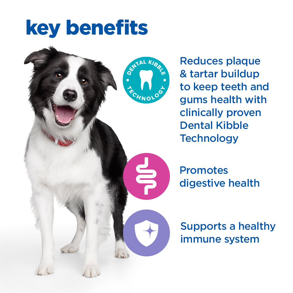 Hill's™ VET ESSENTIALS™ MULTI-BENEFIT + DENTAL Adult 1+ Medium and Large Breed Dry Dog Food with Chicken