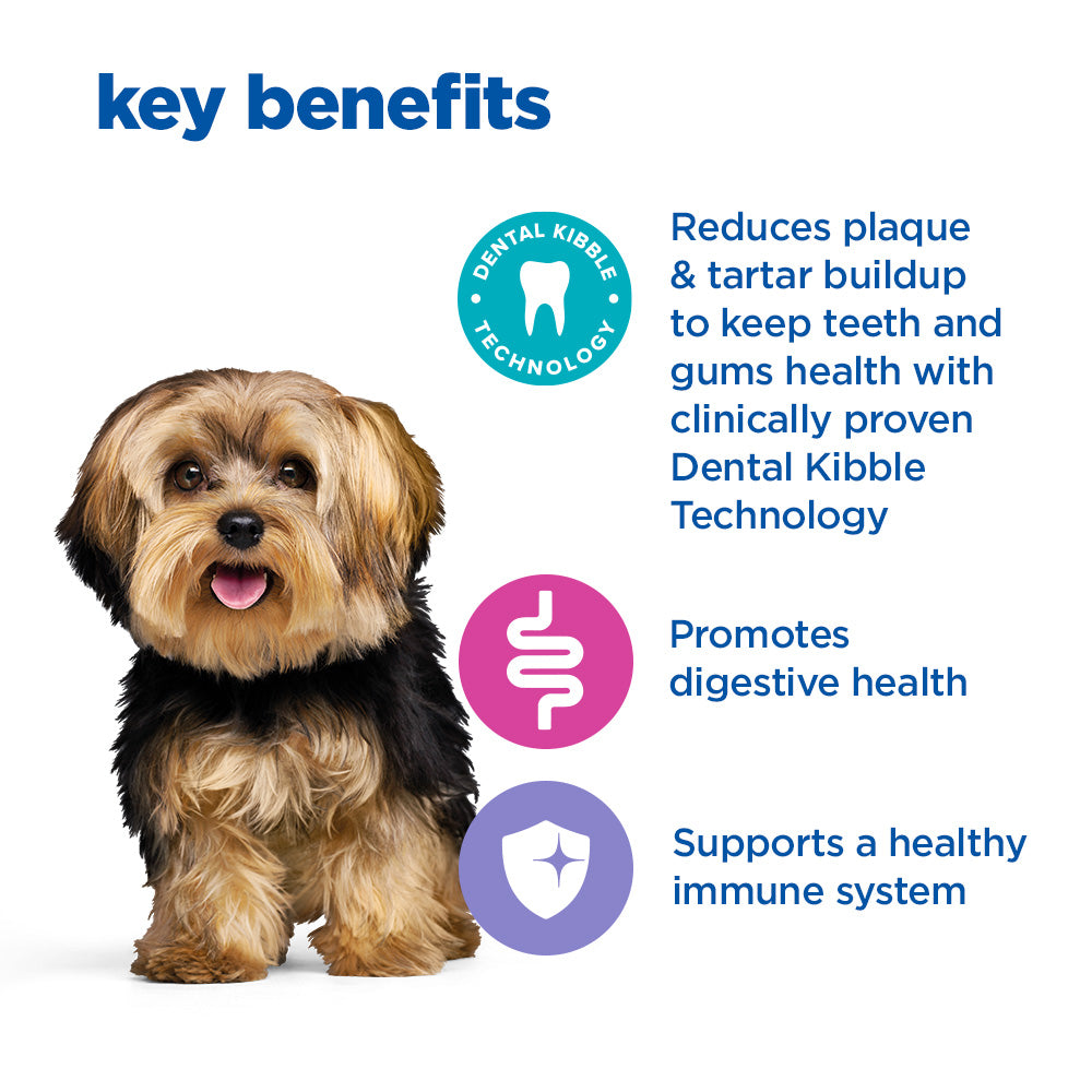Hill's™ VET ESSENTIALS™ MULTI-BENEFIT + DENTAL Adult 1+ Small & Mini Dry Dog Food with Chicken 7kg