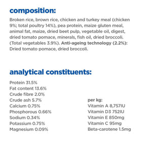 Hill’s Vet Essentials Multi-Benefit + Senior Health Cat Food with Chicken 1.5kg