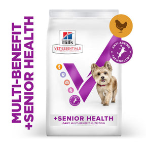 Hill’s Vet Essentials Multi-Benefit + Senior Health Small & Mini Breed Dog Food with Chicken