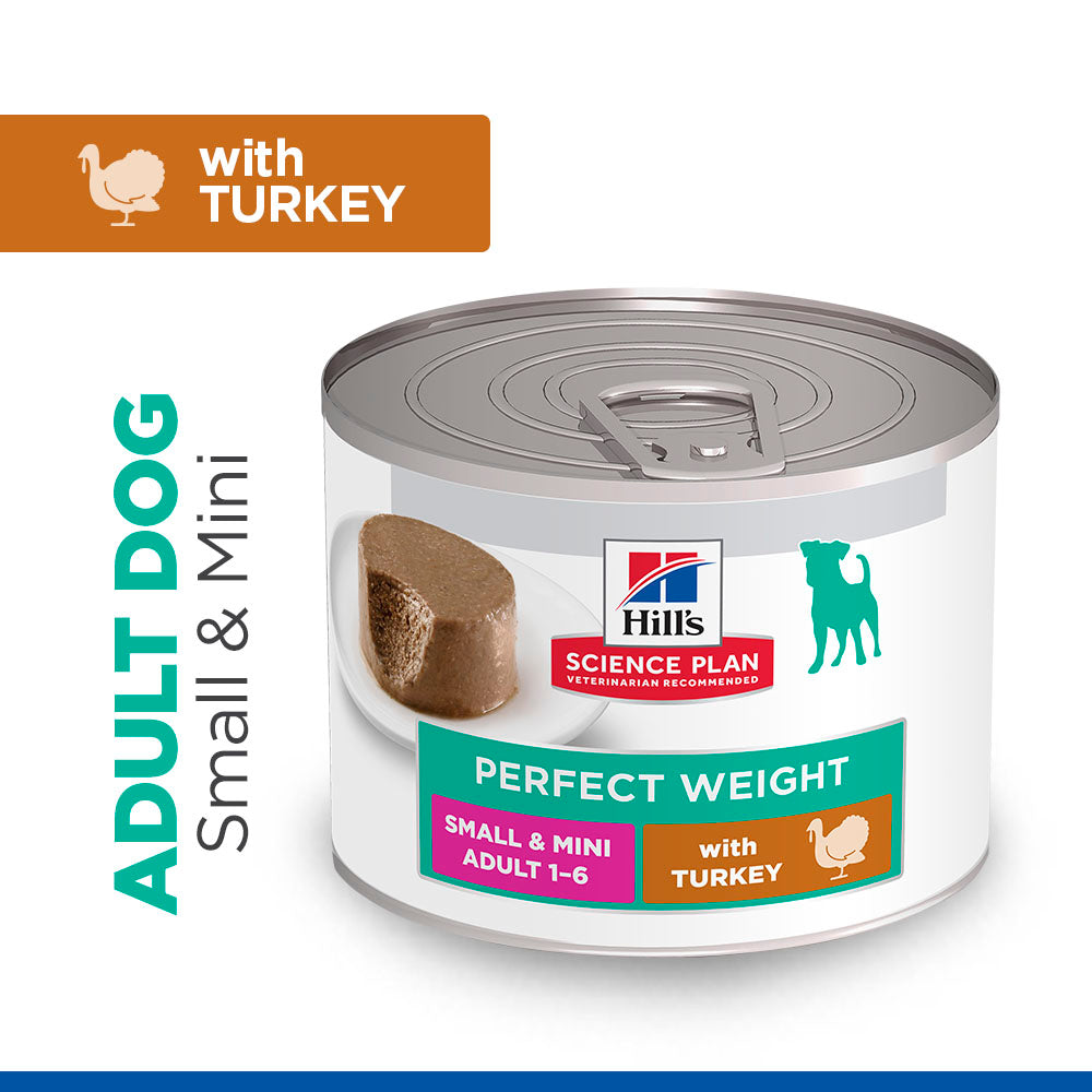 Hill's™ Science Plan Perfect Weight Adult Small & Mini Dog Mousse with Turkey