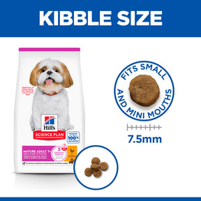 Hill's™ Science Plan Mature Adult 7+ Small & Mini Dry Dog Food Chicken Flavour 6kg