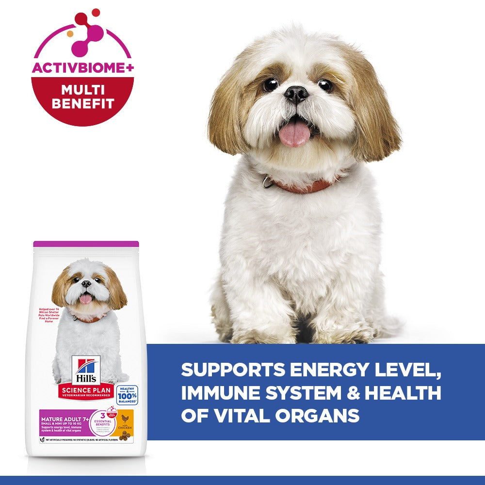 Hill's™ Science Plan Mature Adult 7+ Small & Mini Dry Dog Food Chicken Flavour