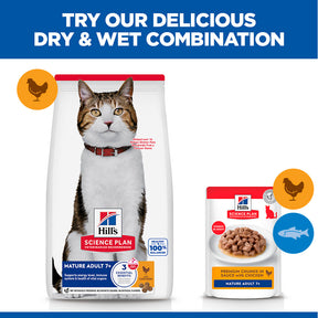 Hill's™ Science Plan Mature Adult Dry Cat Chicken Flavour 7kg