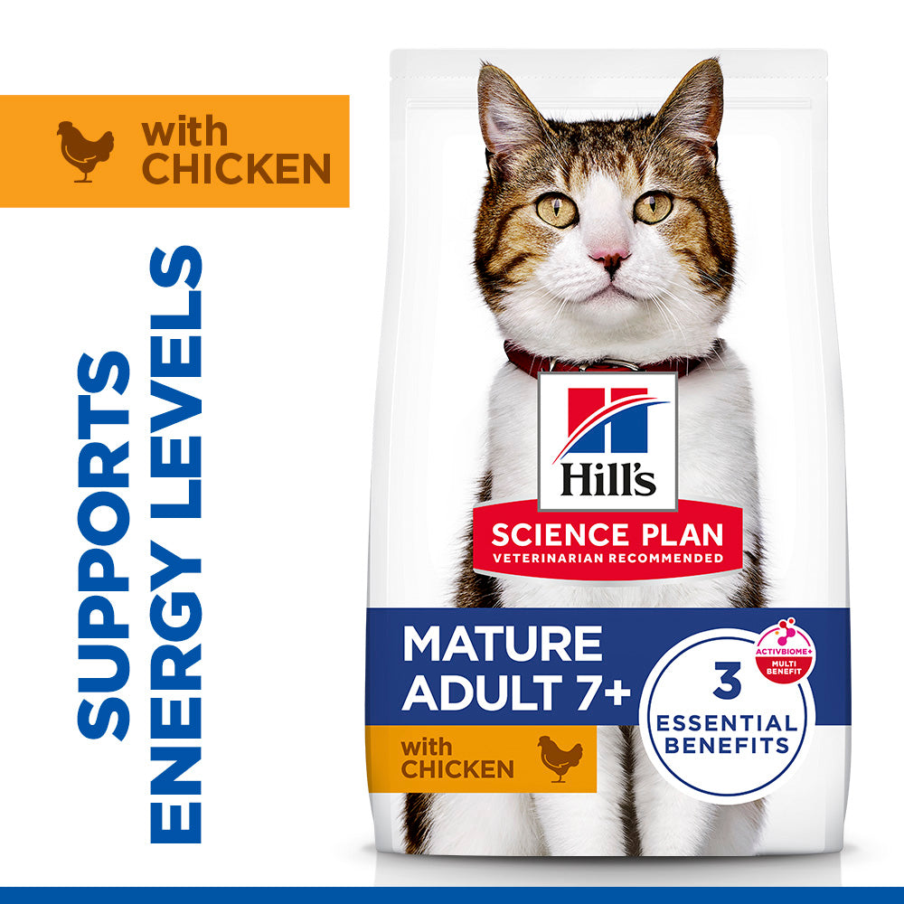Hill's™ Science Plan Mature Adult Dry Cat Chicken Flavour