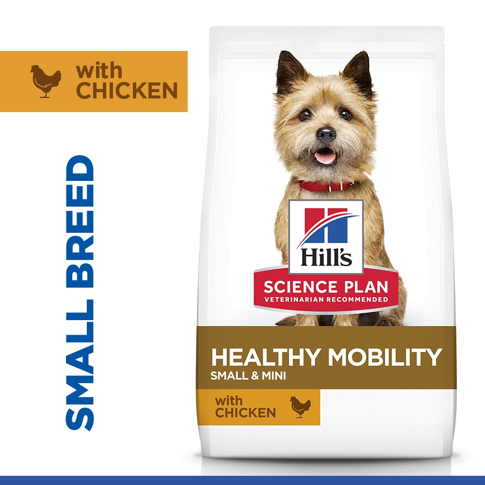 Hill's™ Science Plan Healthy Mobility Adult Small & Mini Breed Dry Dog Food with Chicken 1.5kg