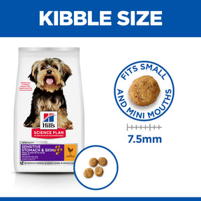 Hill's™ Science Plan Sensitive Stomach & Skin Adult Small & Mini Breed Dry Dog Food Chicken 6kg