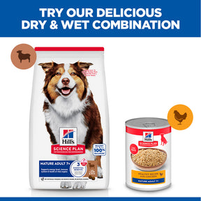 Hill's™ Science Plan Mature Adult 7+ Medium Dry Dog Food Lamb & Rice Flavour 14kg