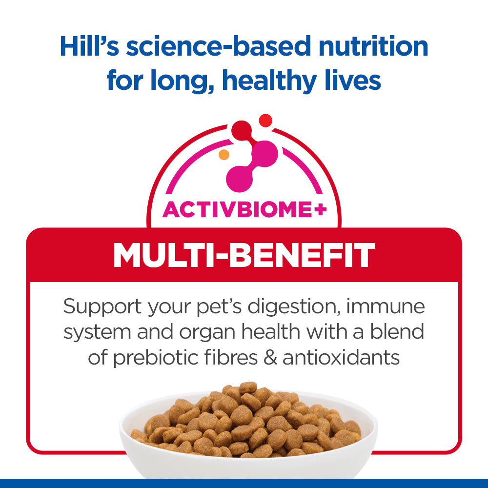 Hill's Science Plan Mature Adult Dry Cat Food with Salmon 10kg