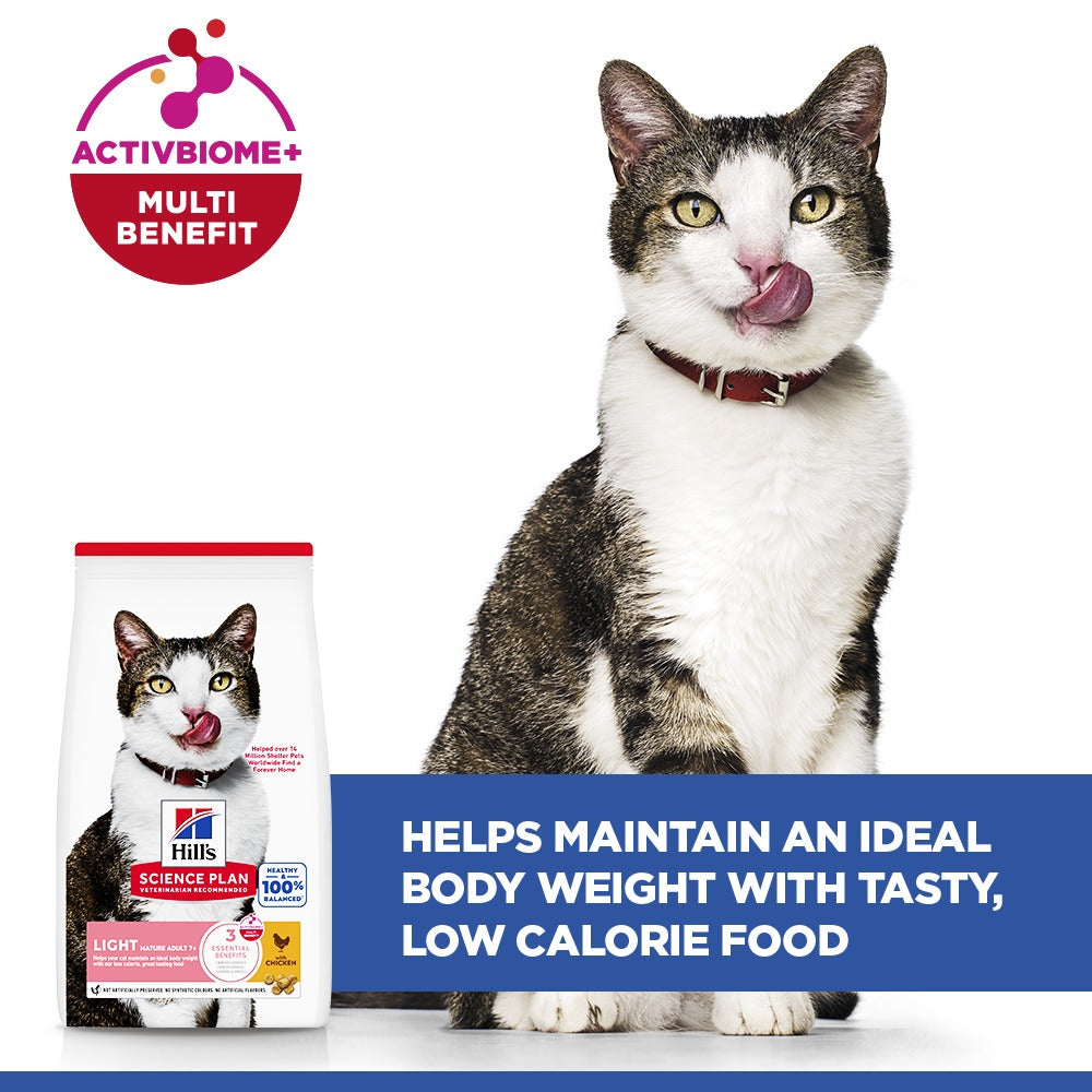 Hill's™ Science Plan Mature Adult Light Dry Cat Chicken Flavour