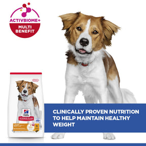 Hill's™ Science Plan Adult Light Medium Dry Dog Food Chicken Flavour 14kg