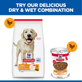 Hill's™ Science Plan Adult Light Large Breed Dry Dog Food Chicken Flavour
