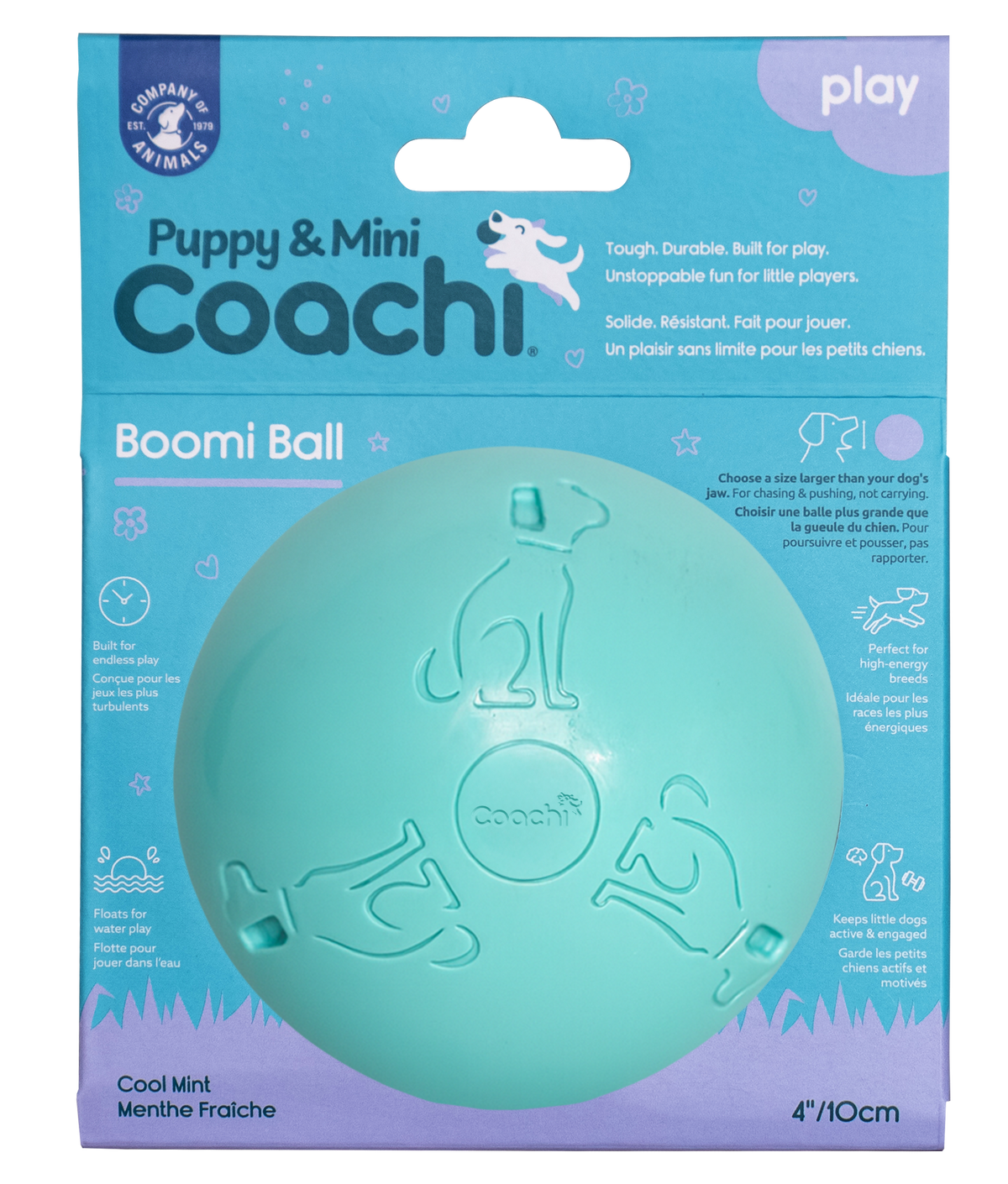 Coachi Puppy & Mini Boomi Ball (2 sizes/2 colours)