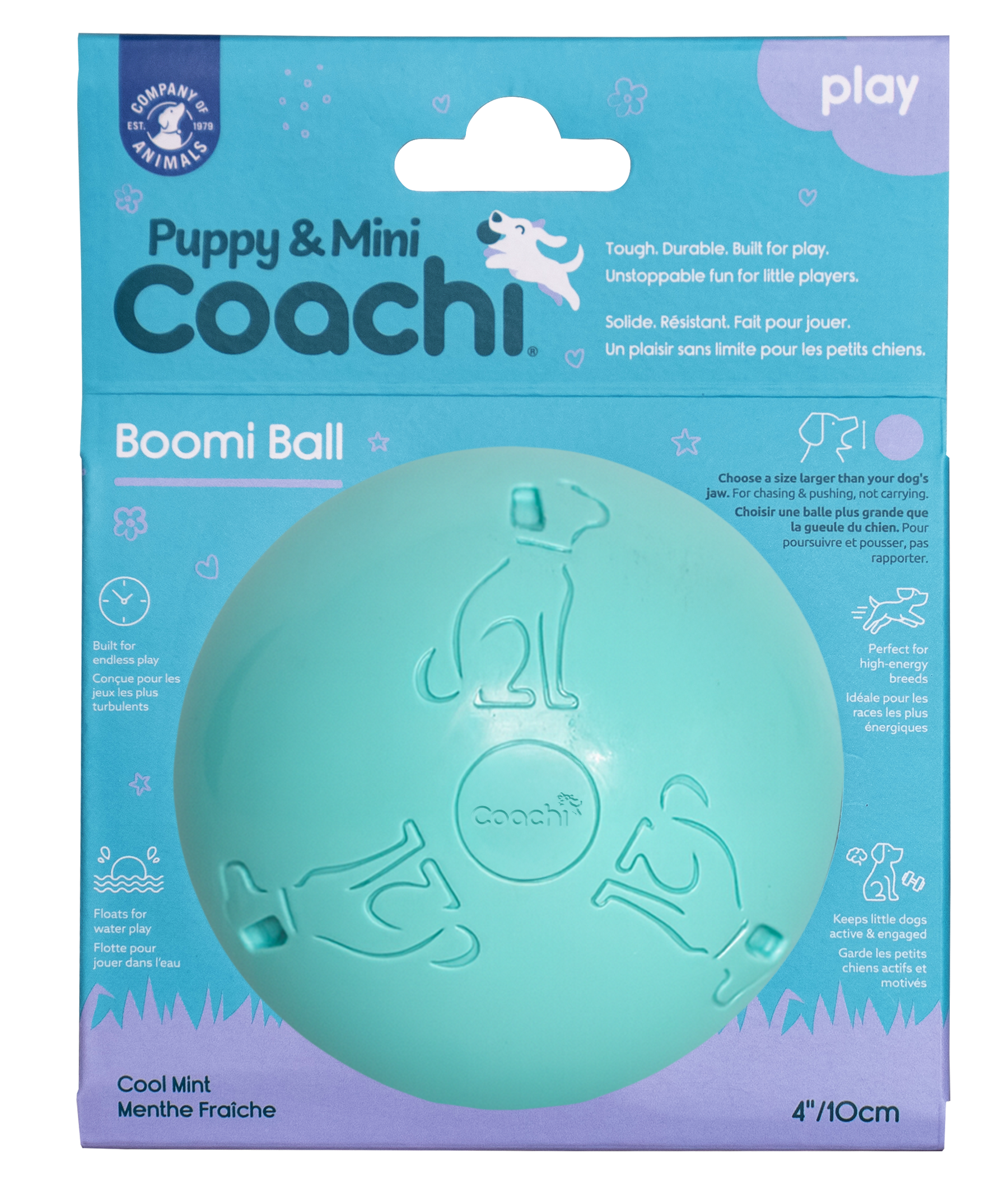 Coachi Puppy & Mini Boomi Ball (2 sizes/2 colours)