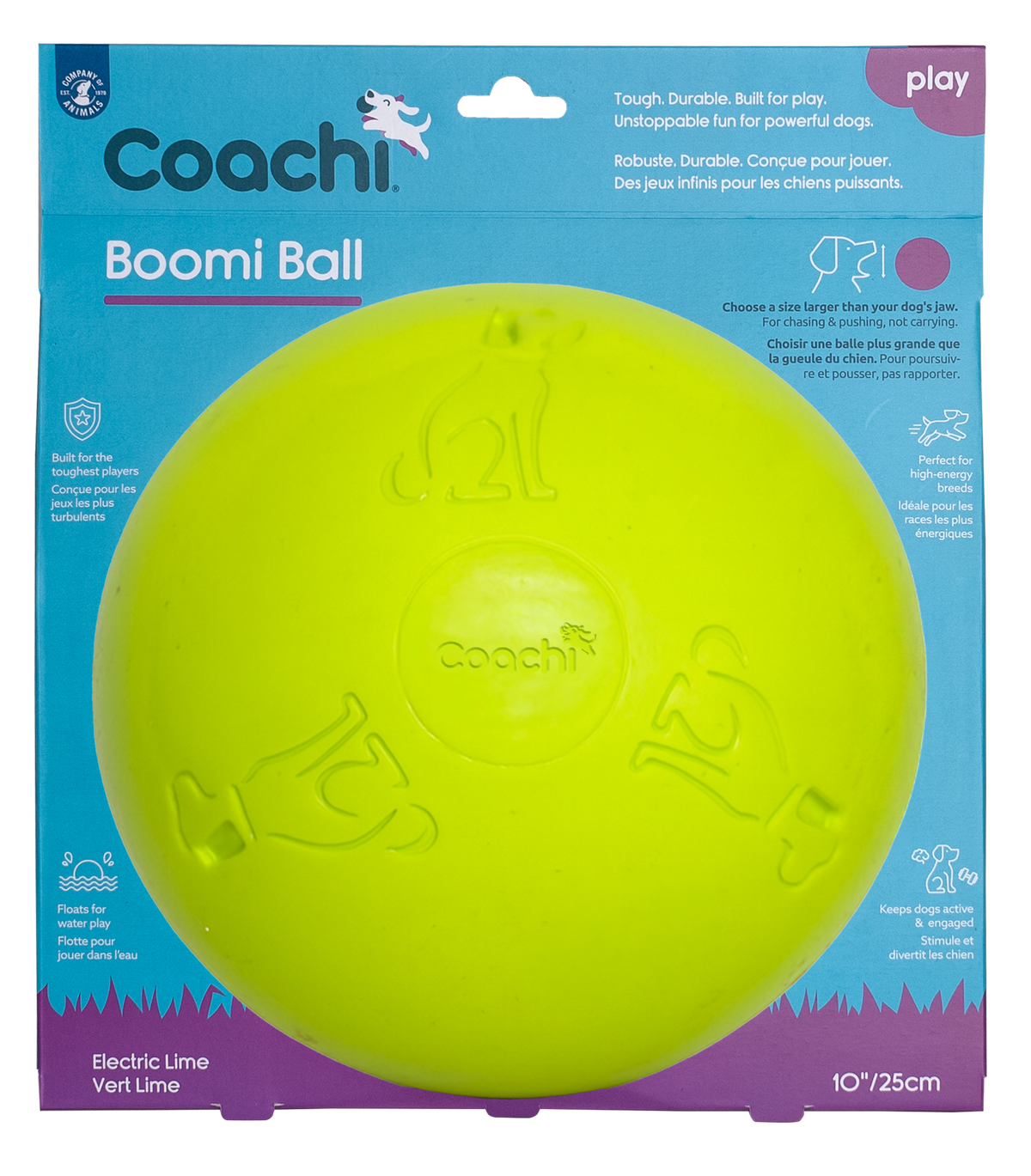 Coachi Boomi Ball (4 sizes/4 colours)