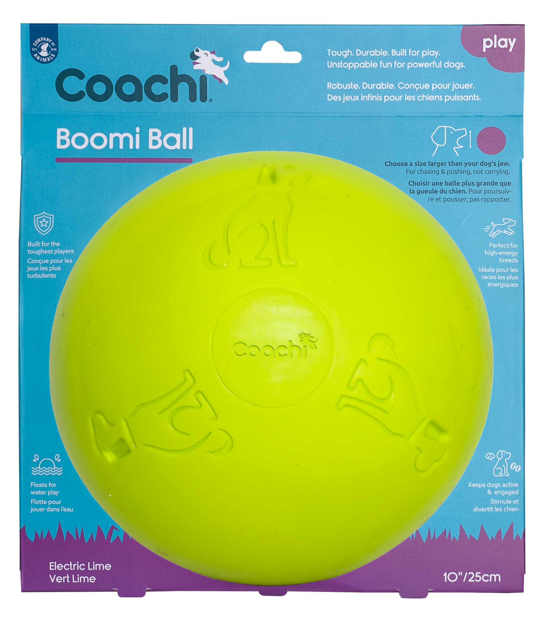 Coachi Boomi Ball (4 sizes/4 colours)