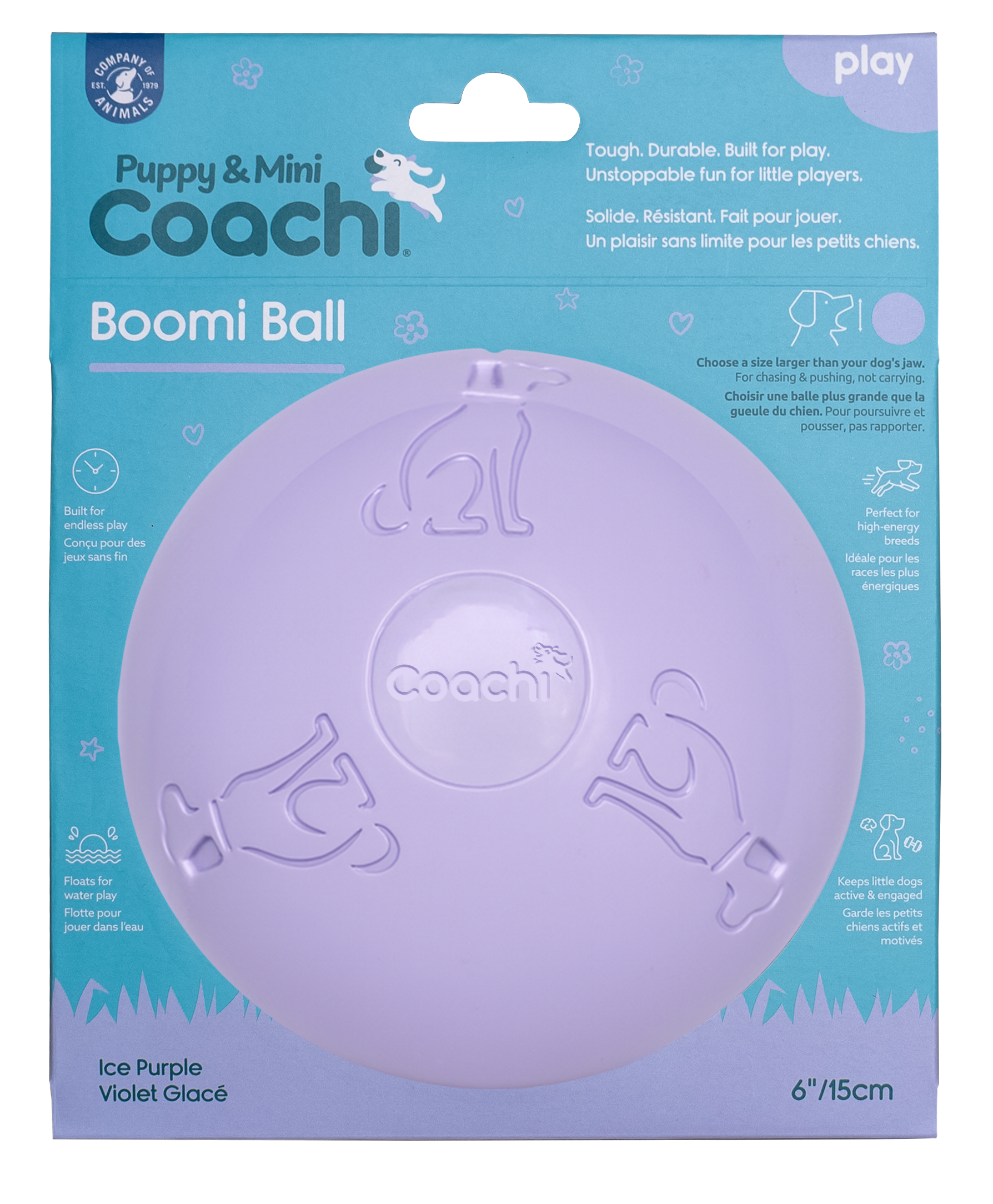 Coachi Puppy & Mini Boomi Ball (2 sizes/2 colours)