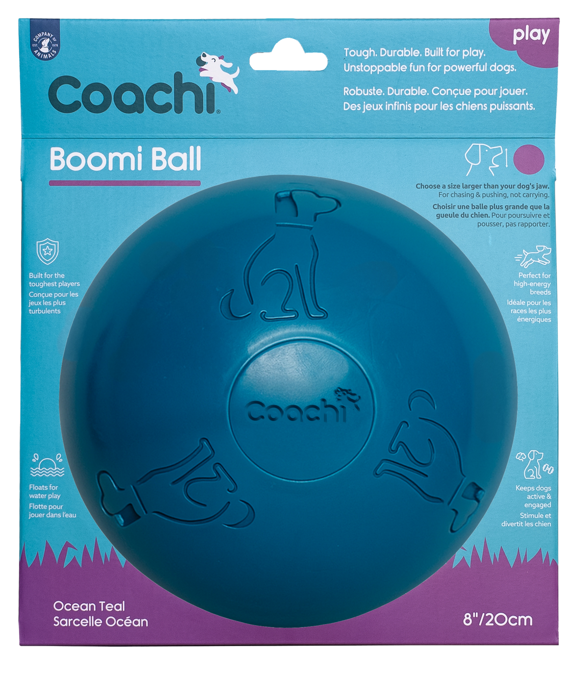Coachi Boomi Ball (4 sizes/4 colours)