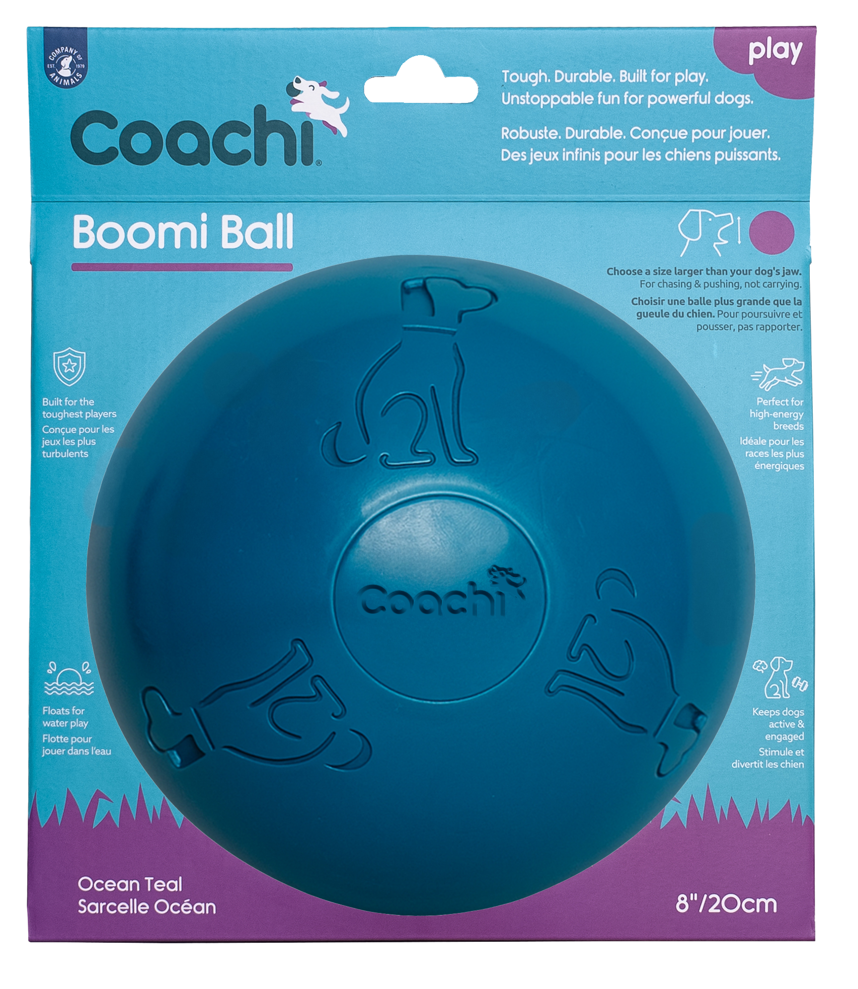 Coachi Boomi Ball (4 sizes/4 colours)