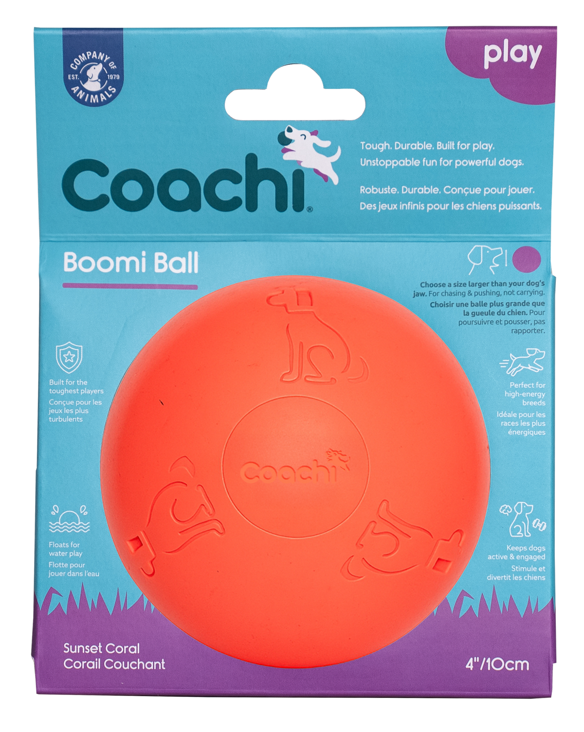 Coachi Boomi Ball (4 sizes/4 colours)