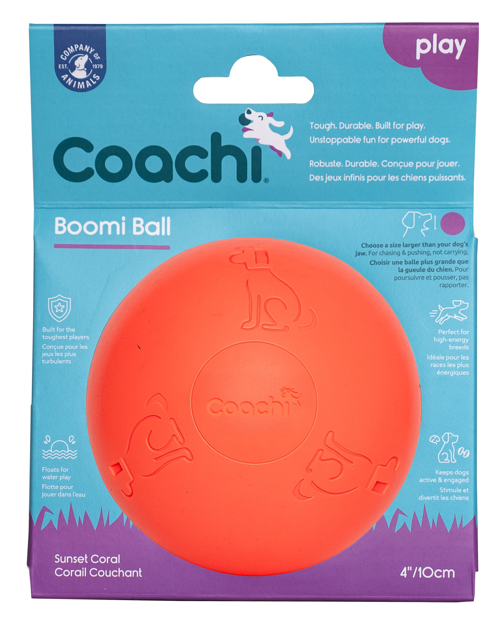Coachi Boomi Ball (4 sizes/4 colours)