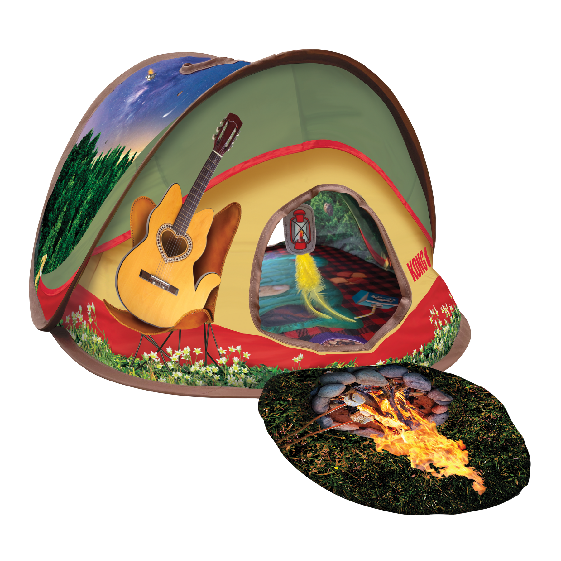 KONG Play Spaces Cat Glamping Tent