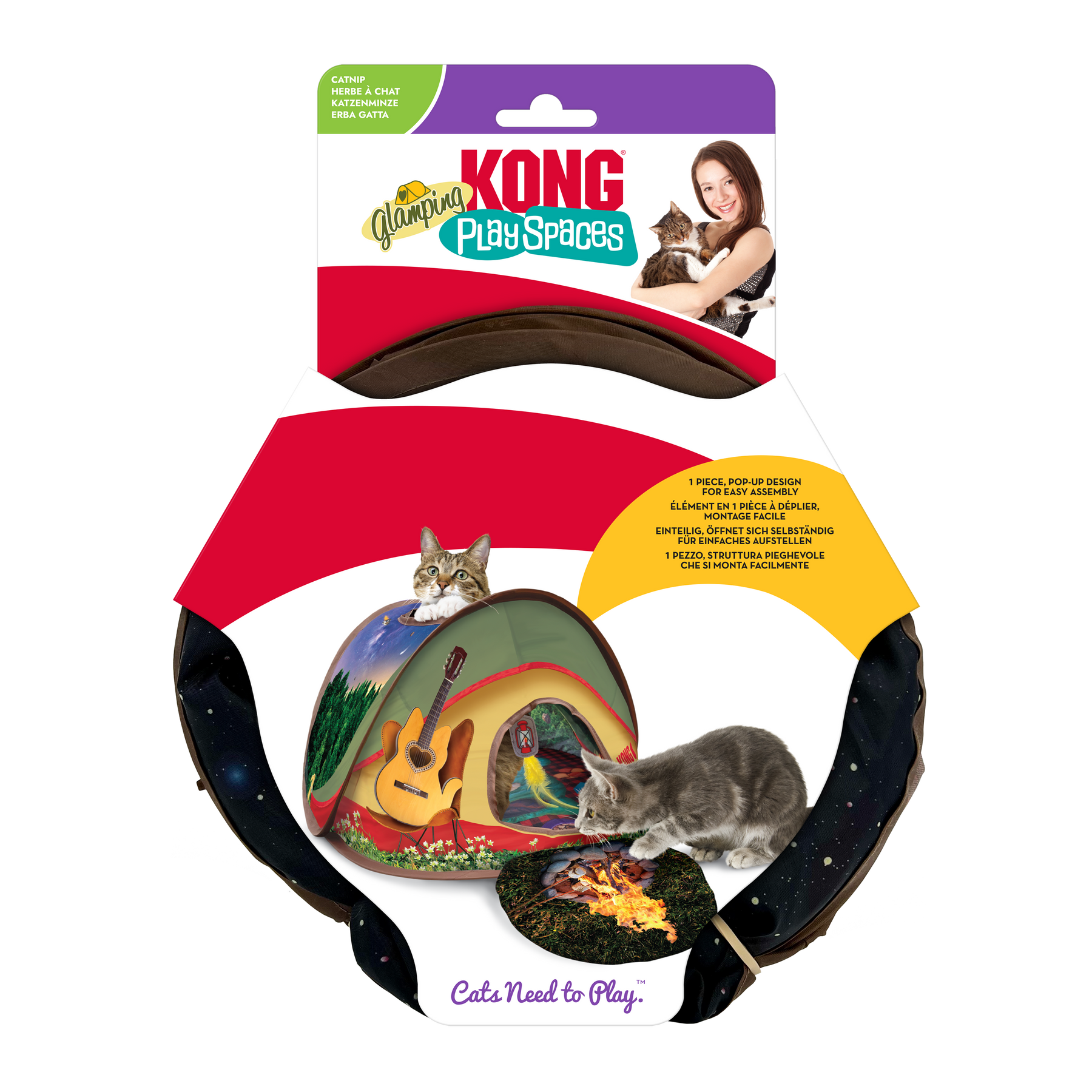 KONG Play Spaces Cat Glamping Tent