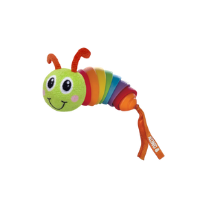 KONG Bat-A-Bout Clackz Caterpillar Cat Toy
