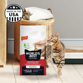 World’s Best Cat Litter Multiple Unscented (2 sizes)