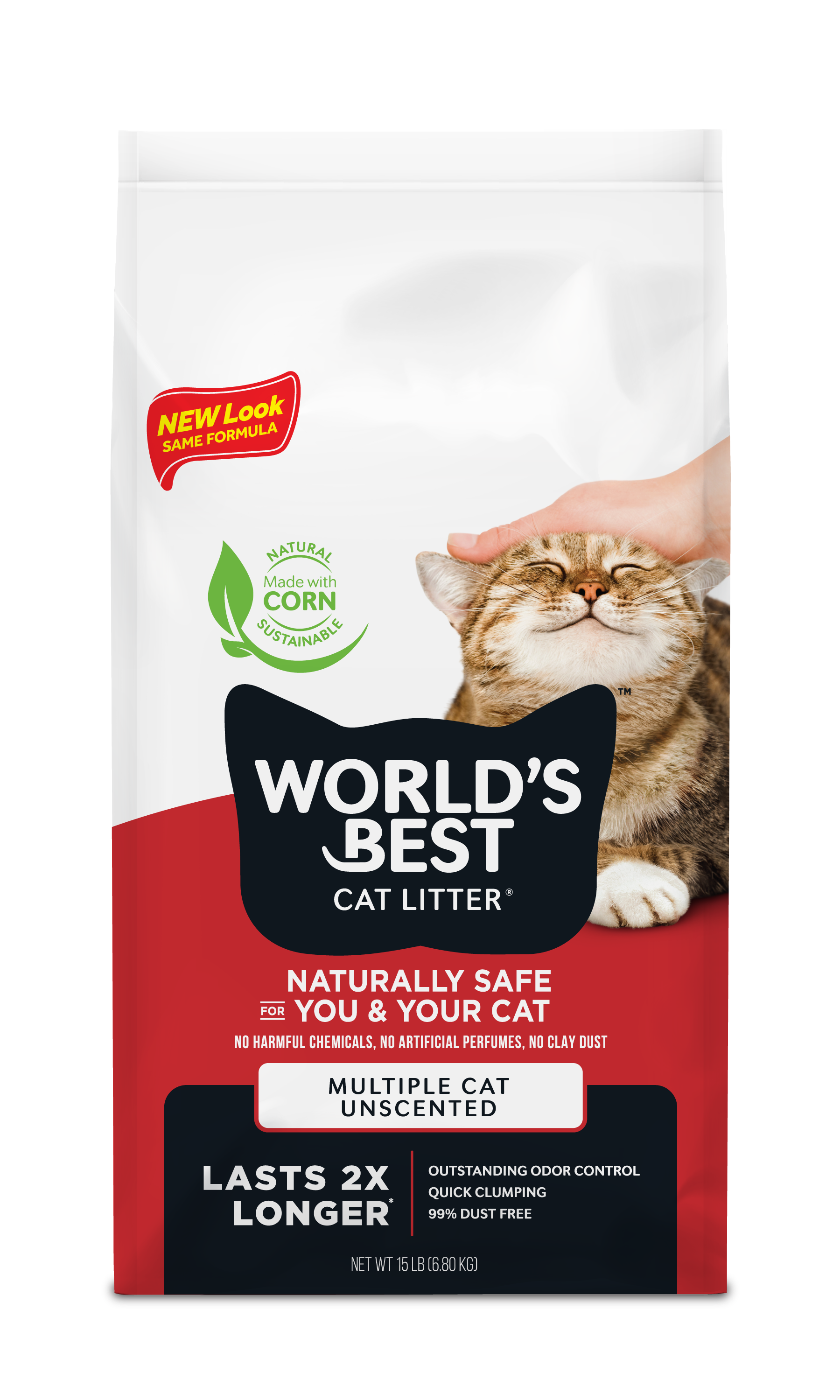World’s Best Cat Litter Multiple Unscented (2 sizes)